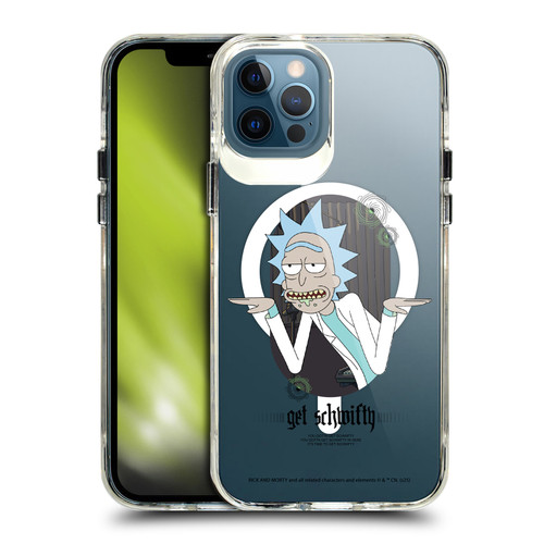 Rick And Morty Character Art Vibe SHOCKPROOF BUMPER CASE COMPATIBLE WITH Apple iPhone 12 / iPhone 12 Pro & MAGSAFE