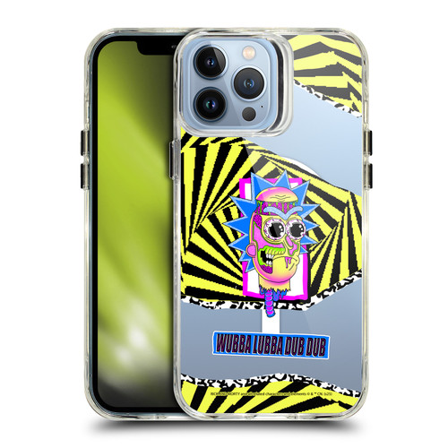 Rick And Morty Character Art Rick Sanchez SHOCKPROOF BUMPER CASE COMPATIBLE WITH Apple iPhone 13 Pro Max & MAGSAFE