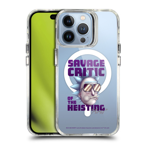 Rick And Morty Character Art Cool Rick SHOCKPROOF BUMPER CASE COMPATIBLE WITH Apple iPhone 13 Pro & MAGSAFE