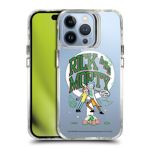 Rick And Morty Character Art Wubba Lubba Dub Dub SHOCKPROOF BUMPER CASE COMPATIBLE WITH Apple iPhone 13 Pro & MAGSAFE