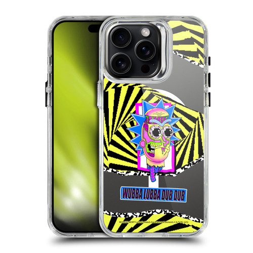 Rick And Morty Character Art Rick Sanchez SHOCKPROOF BUMPER CASE COMPATIBLE WITH Apple iPhone 15 Pro Max & MAGSAFE