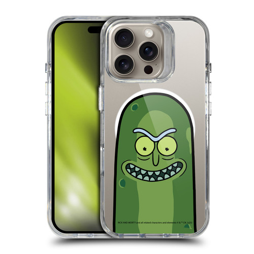 Rick And Morty Character Art Pickle Rick SHOCKPROOF BUMPER CASE COMPATIBLE WITH Apple iPhone 16 Pro & MAGSAFE