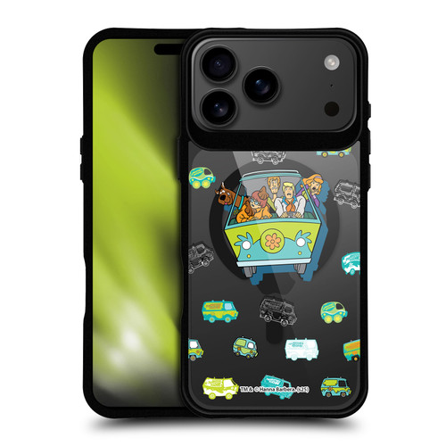 Scooby-Doo Character Art Mystery Incorporated BLACK SHOCKPROOF BUMPER CASE COMPATIBLE WITH Apple iPhone 17 Pro Max & MAGSAFE