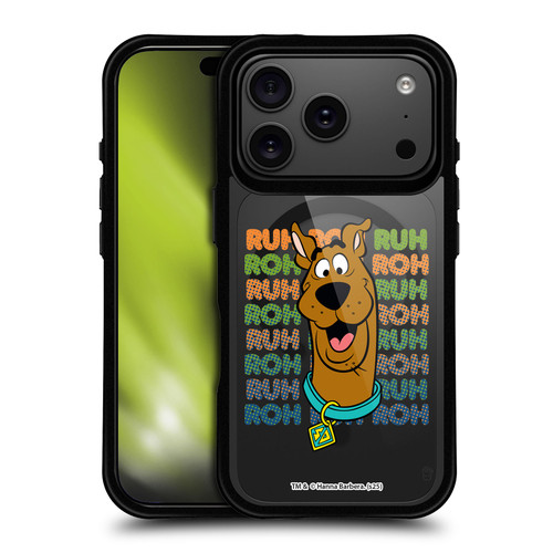 Scooby-Doo Character Art Silly BLACK SHOCKPROOF BUMPER CASE COMPATIBLE WITH Apple iPhone 17 Pro & MAGSAFE