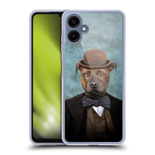 Anthony Christou Art Sir Edmund Bulldog Soft Gel Case for Samsung Galaxy A06 4G / 5G