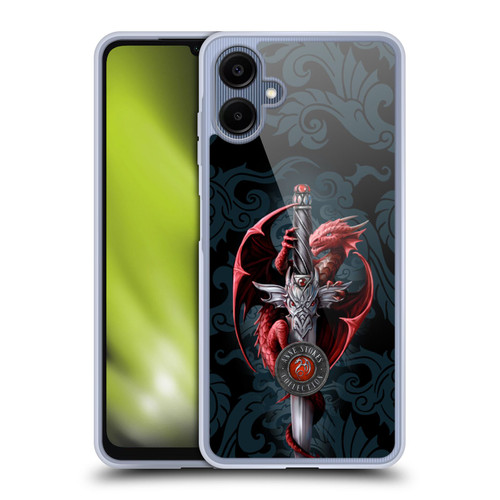 Anne Stokes Dragons Dagger Soft Gel Case for Samsung Galaxy A06 4G / 5G