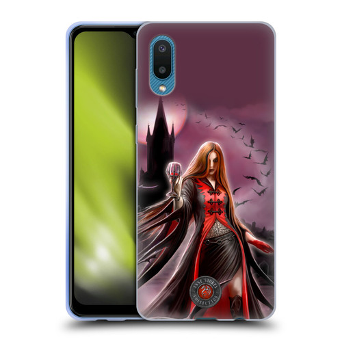Anne Stokes Gothic Blood Moon Soft Gel Case for Samsung Galaxy A02/M02 (2021)