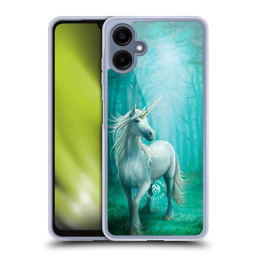 Anne Stokes Mythical Creatures Forest Unicorn Soft Gel Case for Samsung Galaxy A06 4G / 5G