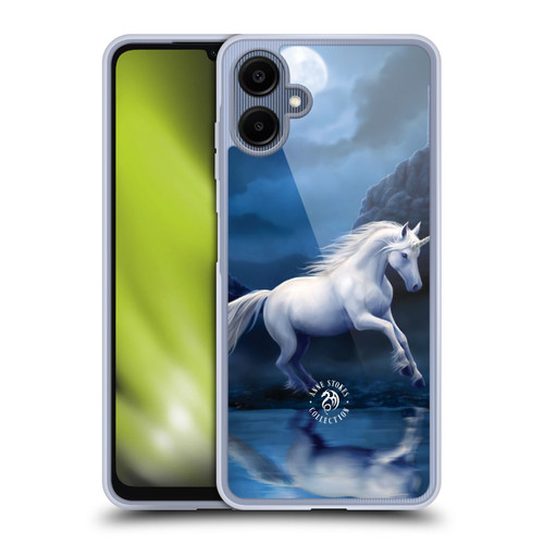 Anne Stokes Mythical Creatures Moonlight Unicorn Soft Gel Case for Samsung Galaxy A06 4G / 5G