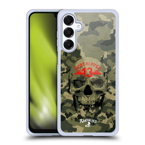 Alchemy Gothic Skull Camo Skull Soft Gel Case for Samsung Galaxy A16 5G & MagSafe