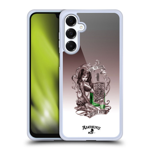 Alchemy Gothic Woman Devil's Green Dew Soft Gel Case for Samsung Galaxy A16 5G & MagSafe