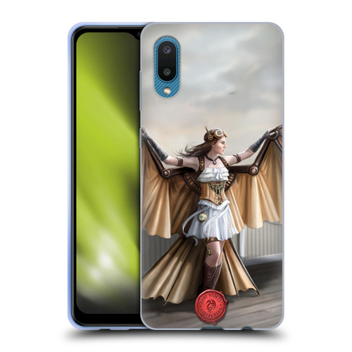 Anne Stokes Steampunk Aviator Soft Gel Case for Samsung Galaxy A02/M02 (2021)
