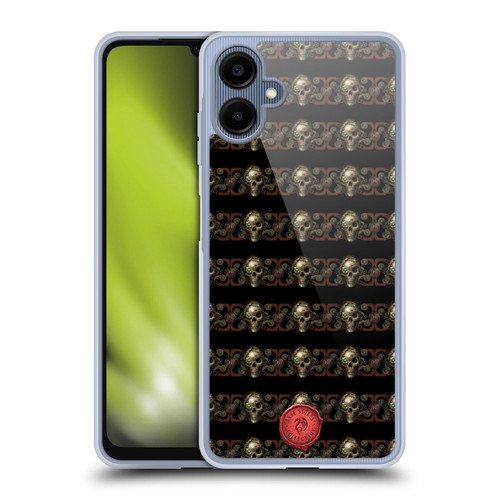Anne Stokes Steampunk Skull Pattern Soft Gel Case for Samsung Galaxy A06 4G / 5G