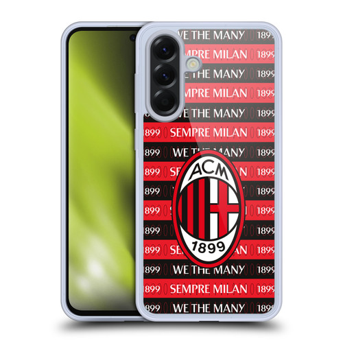 AC Milan Art Milan 1899 Soft Gel Case for Samsung Galaxy A56 5G