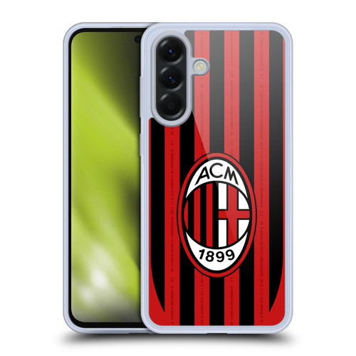 AC Milan 2024/25 Crest Kit Home Soft Gel Case for Samsung Galaxy A56 5G