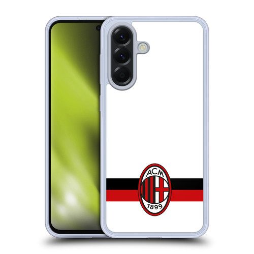 AC Milan Crest White Soft Gel Case for Samsung Galaxy A56 5G