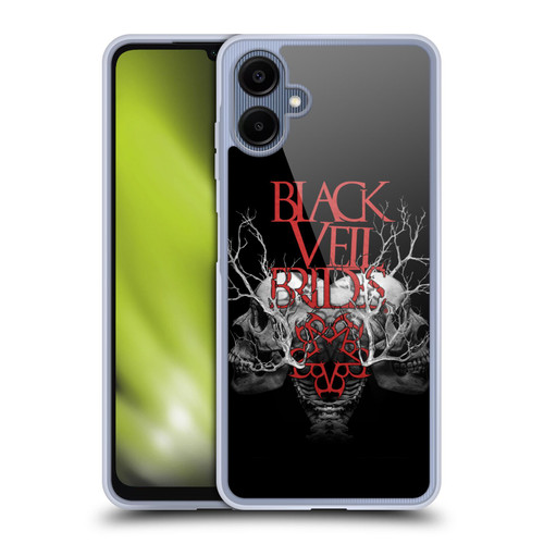 Black Veil Brides Band Art Skull Branches Soft Gel Case for Samsung Galaxy A06 4G / 5G