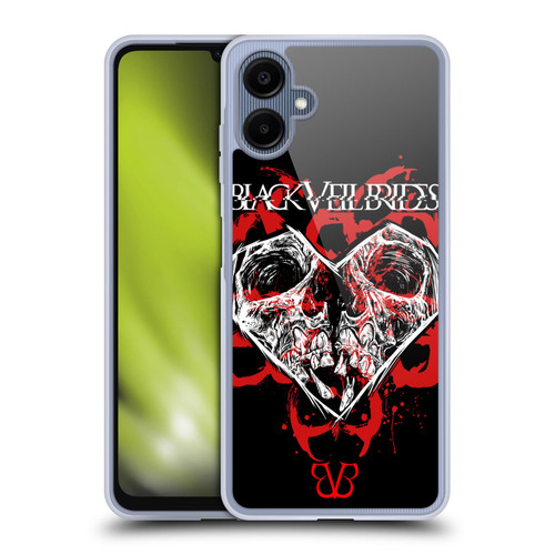 Black Veil Brides Band Art Skull Heart Soft Gel Case for Samsung Galaxy A06 4G / 5G