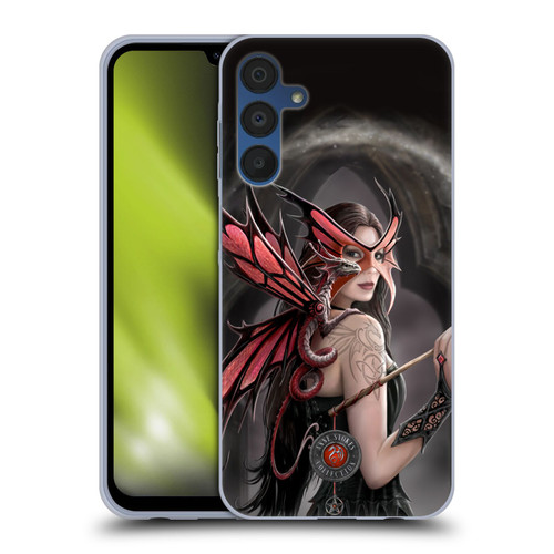 Anne Stokes Dragon Friendship Spellbound Soft Gel Case for Samsung Galaxy A15 & MagSafe