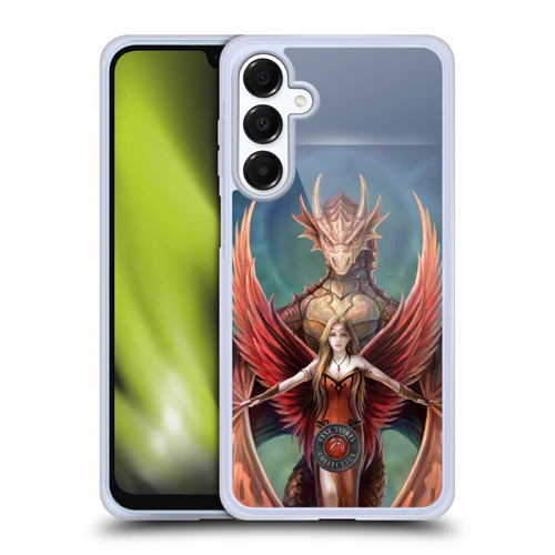 Anne Stokes Dragon Friendship Copperwings Soft Gel Case for Samsung Galaxy A16 5G & MagSafe