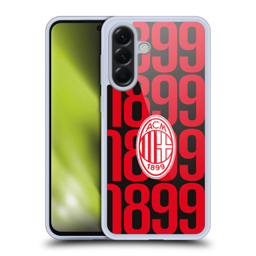 AC Milan Graphics Pattern Soft Gel Case for Samsung Galaxy A56 5G