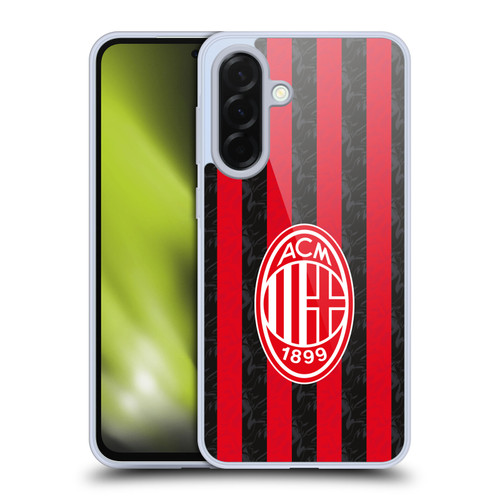 AC Milan 2025/26 Crest Kit Home Soft Gel Case for Samsung Galaxy A36 5G