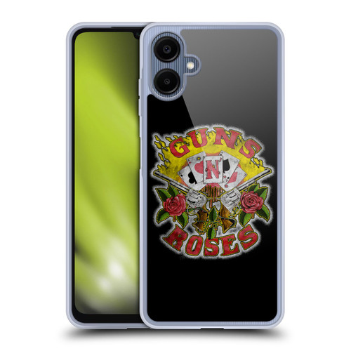 Guns N' Roses Band Art Cards Soft Gel Case for Samsung Galaxy A06 4G / 5G