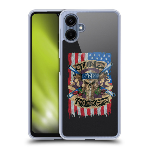 Guns N' Roses Band Art Flag Soft Gel Case for Samsung Galaxy A06 4G / 5G