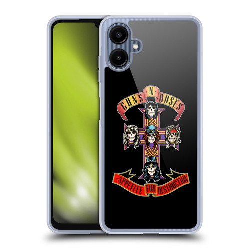 Guns N' Roses Key Art Appetite For Destruction Soft Gel Case for Samsung Galaxy A06 4G / 5G