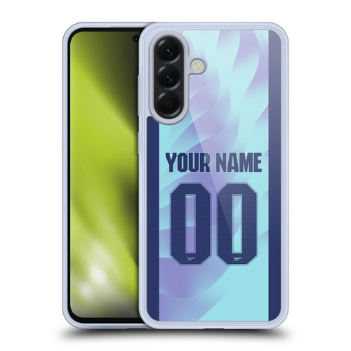 Custom Customised Personalised Arsenal FC 2024/25 Kit Third Soft Gel Case for Samsung Galaxy A56 5G