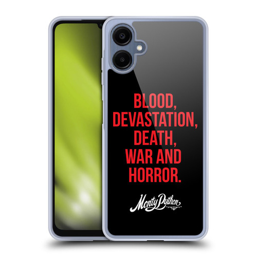 Monty Python Key Art Blood Devastation Death War And Horror Soft Gel Case for Samsung Galaxy A06 4G / 5G