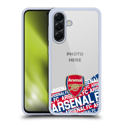 Custom Customised Personalised Arsenal FC Customised Photos Typography Soft Gel Case for Samsung Galaxy A56 5G
