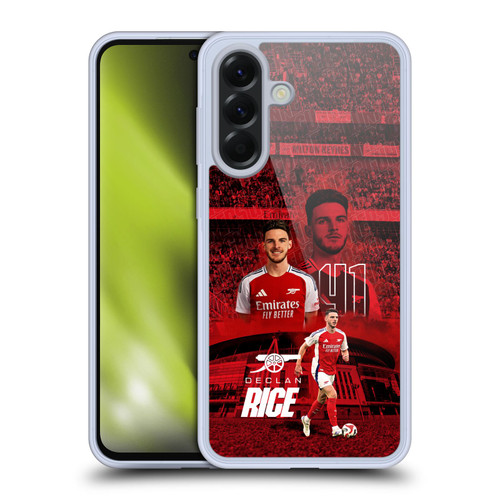 Arsenal FC 2024/25 First Team Declan Rice Soft Gel Case for Samsung Galaxy A56 5G