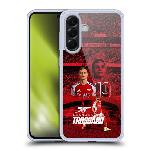 Arsenal FC 2024/25 First Team Leandro Trossard Soft Gel Case for Samsung Galaxy A56 5G