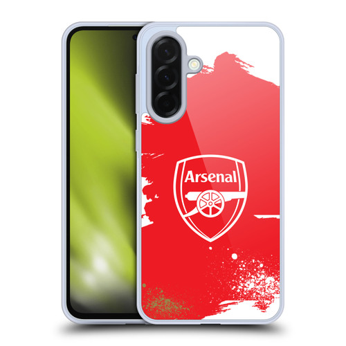 Arsenal FC Graffiti Art Crest Soft Gel Case for Samsung Galaxy A36 5G