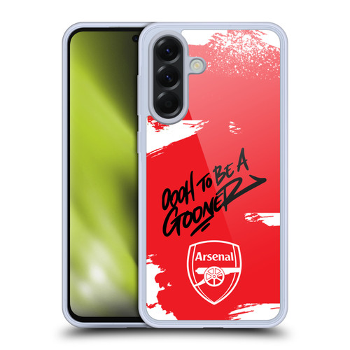 Arsenal FC Graffiti Art Oh To Be Soft Gel Case for Samsung Galaxy A56 5G