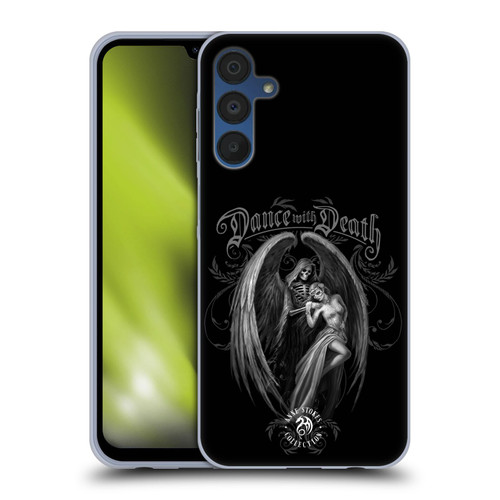 Anne Stokes Gothic Dance With Death Soft Gel Case for Samsung Galaxy A15 & MagSafe