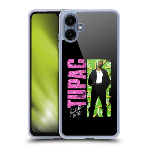 Tupac Shakur Key Art Distressed Look Soft Gel Case for Samsung Galaxy A06 4G / 5G