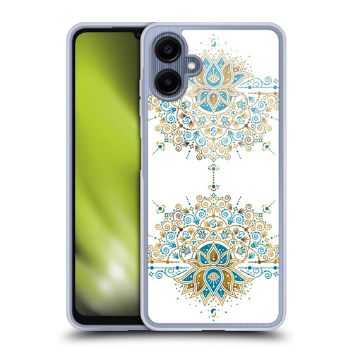 Cat Coquillette Patterns 6 Lotus Bloom Mandala 2 Soft Gel Case for Samsung Galaxy A06 4G / 5G