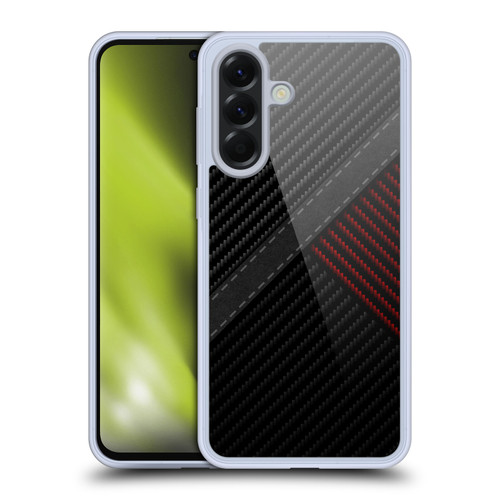 Alyn Spiller Carbon Fiber Stitch Soft Gel Case for Samsung Galaxy A56 5G