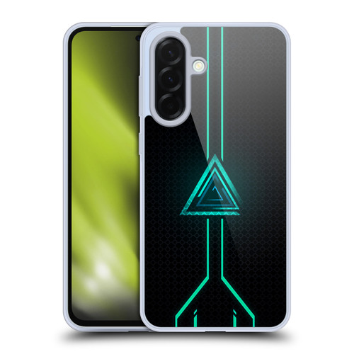 Alyn Spiller Neon Green Soft Gel Case for Samsung Galaxy A36 5G