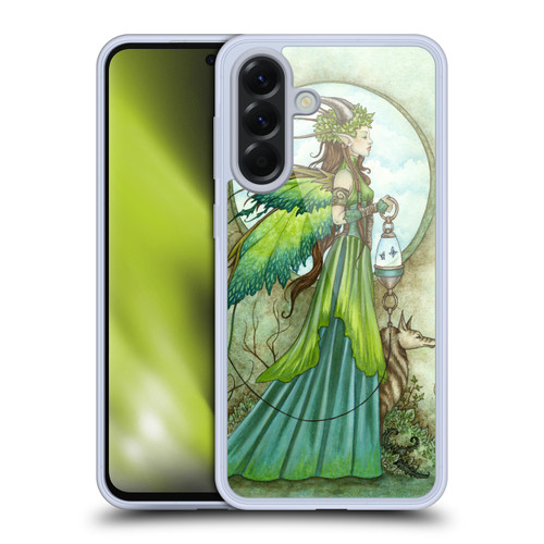 Amy Brown Lovely Fairies Green Winged Soft Gel Case for Samsung Galaxy A56 5G