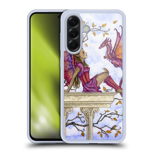 Amy Brown Lovely Fairies Purple Pixie Soft Gel Case for Samsung Galaxy A56 5G