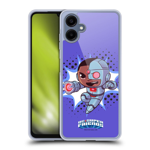 Super Friends DC Comics Toddlers 1 Cyborg Soft Gel Case for Samsung Galaxy A06 4G / 5G