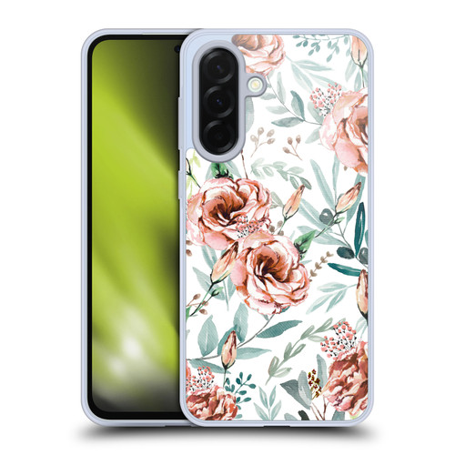 Anis Illustration Bloomers White Soft Gel Case for Samsung Galaxy A36 5G
