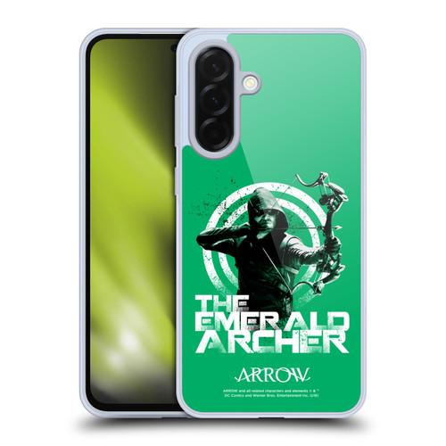 Arrow TV Series Graphics The Emerald Archer Soft Gel Case for Samsung Galaxy A36 5G