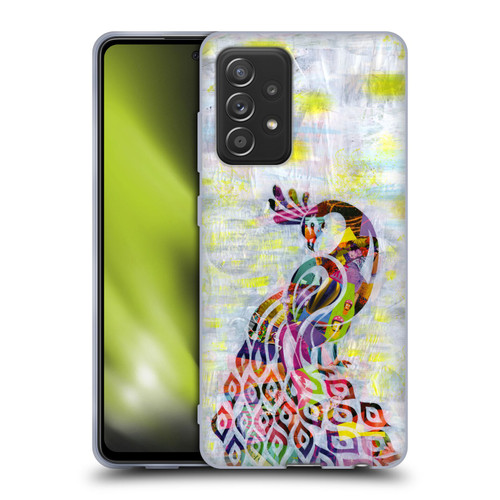Artpoptart Animals Peacock Soft Gel Case for Samsung Galaxy A52 / A52s / 5G (2021)