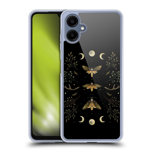 Episodic Drawing Illustration Animals Death Head Moth Night Soft Gel Case for Samsung Galaxy A06 4G / 5G