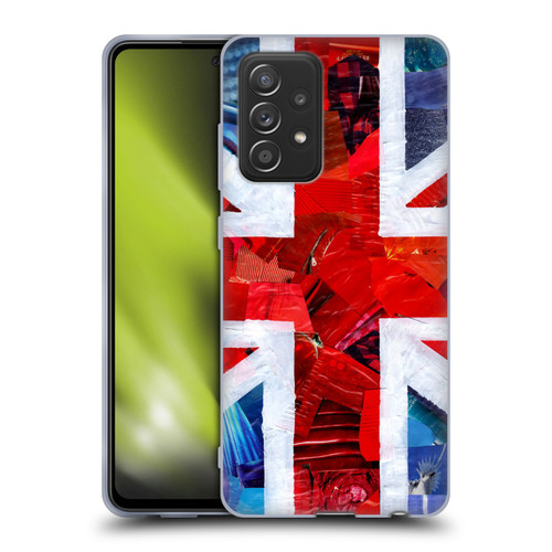 Artpoptart Flags Union Jack Soft Gel Case for Samsung Galaxy A52 / A52s / 5G (2021)