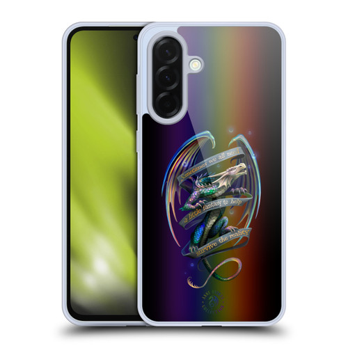 Anne Stokes Dragon Fantasy Survive The Reality Soft Gel Case for Samsung Galaxy A36 5G